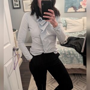 Jil Sander Asymmetrical Top - 100% Cotton